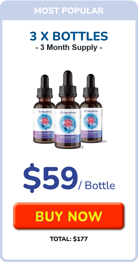 NeuroPrime -3-bottle - order-now-( Ninety Days Supply) - image